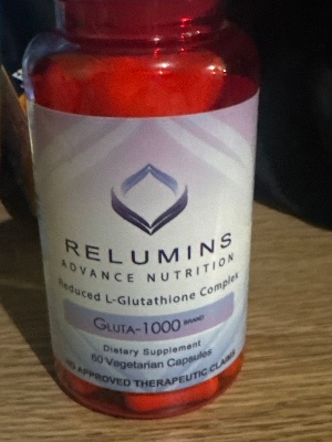 relumins reduced l glutathione review Advance Nutrition Gluta 1000 L-Glutathione Complex 60 Capsules Relumins Gluta 1000 Reduced L-Glutathione